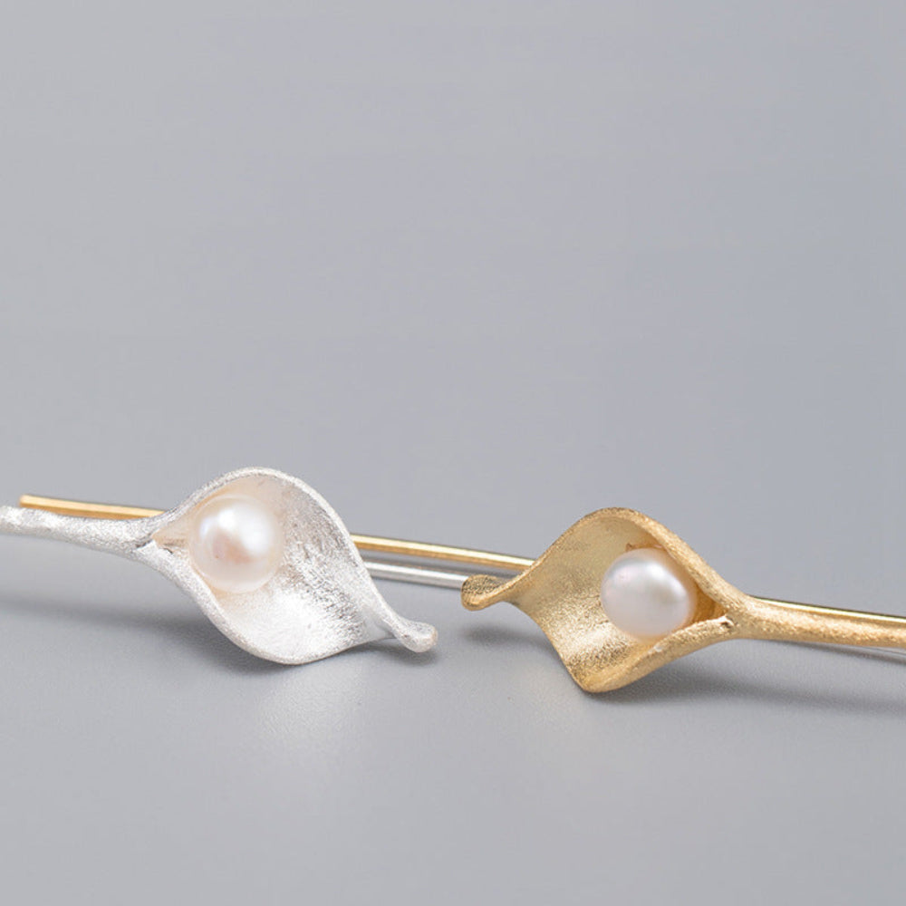 "AERIS" Earrings - Sterling Silver - Zerafine