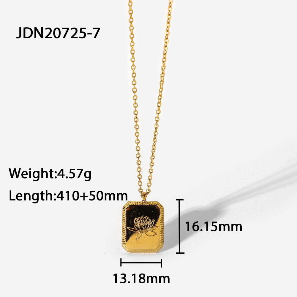 "BLOSSOM" Necklace - 18K Gold Plated - Zerafine